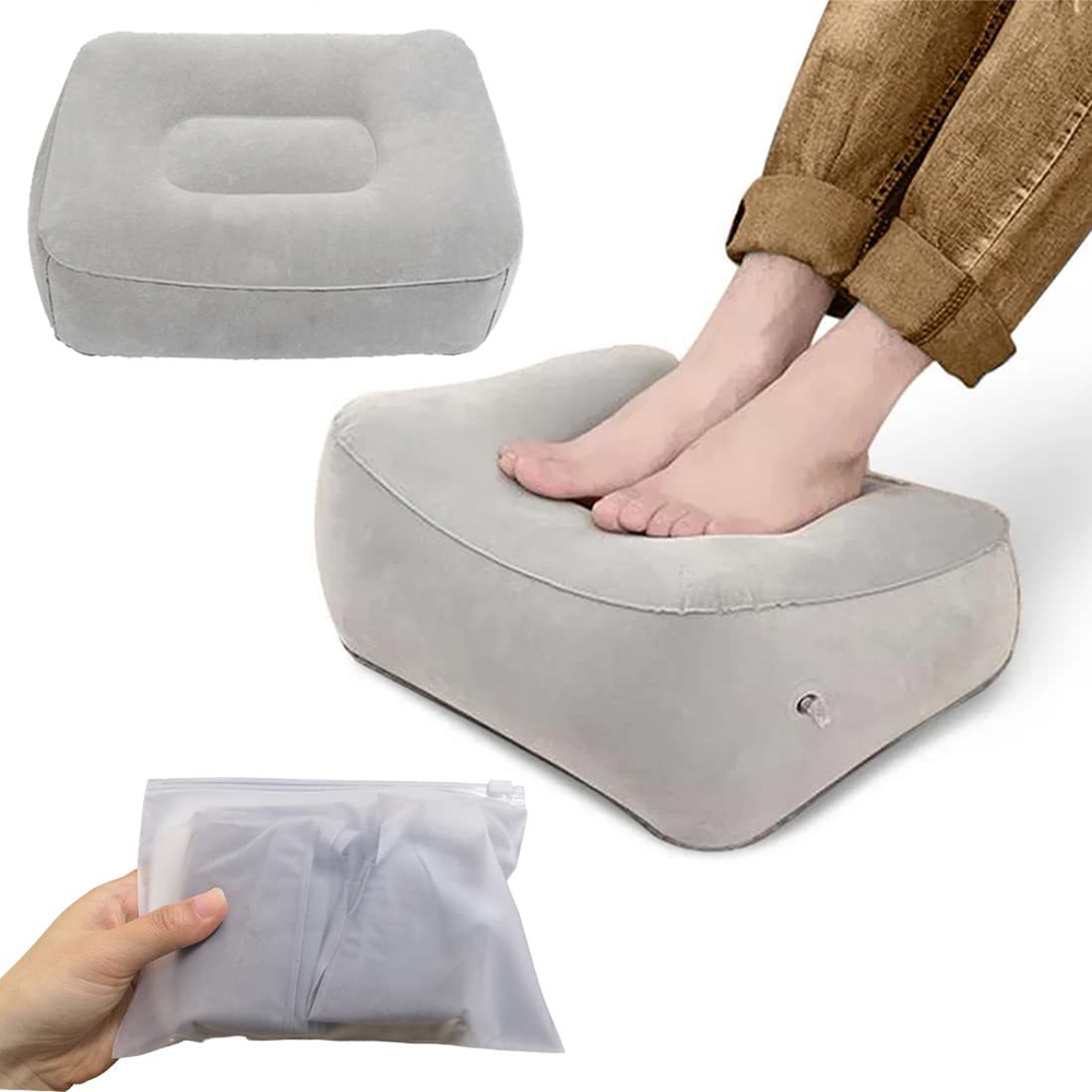 Office Footrest Cushion - Opblaasbaar zacht voetsteunkussen PVC opblaasbaar voetsteunkussen
