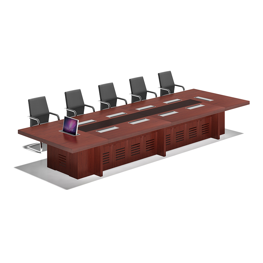 Office Furniture Factory - Modern design massief houten vergadertafel voor