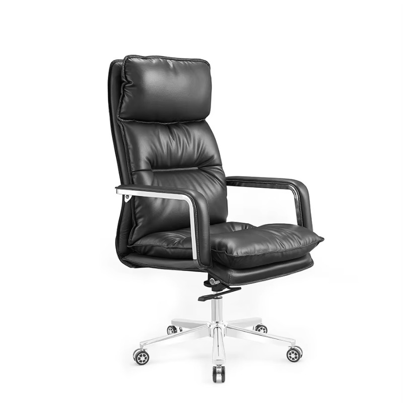 Office Furniture Factory - 2026 China Fabriek Kantoor Lederen Stoelen