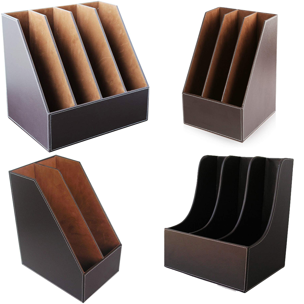File Cabinet Lateral - XRHYY 2/3/4 Slots Eenvoudige Huishoudelijke Lederen