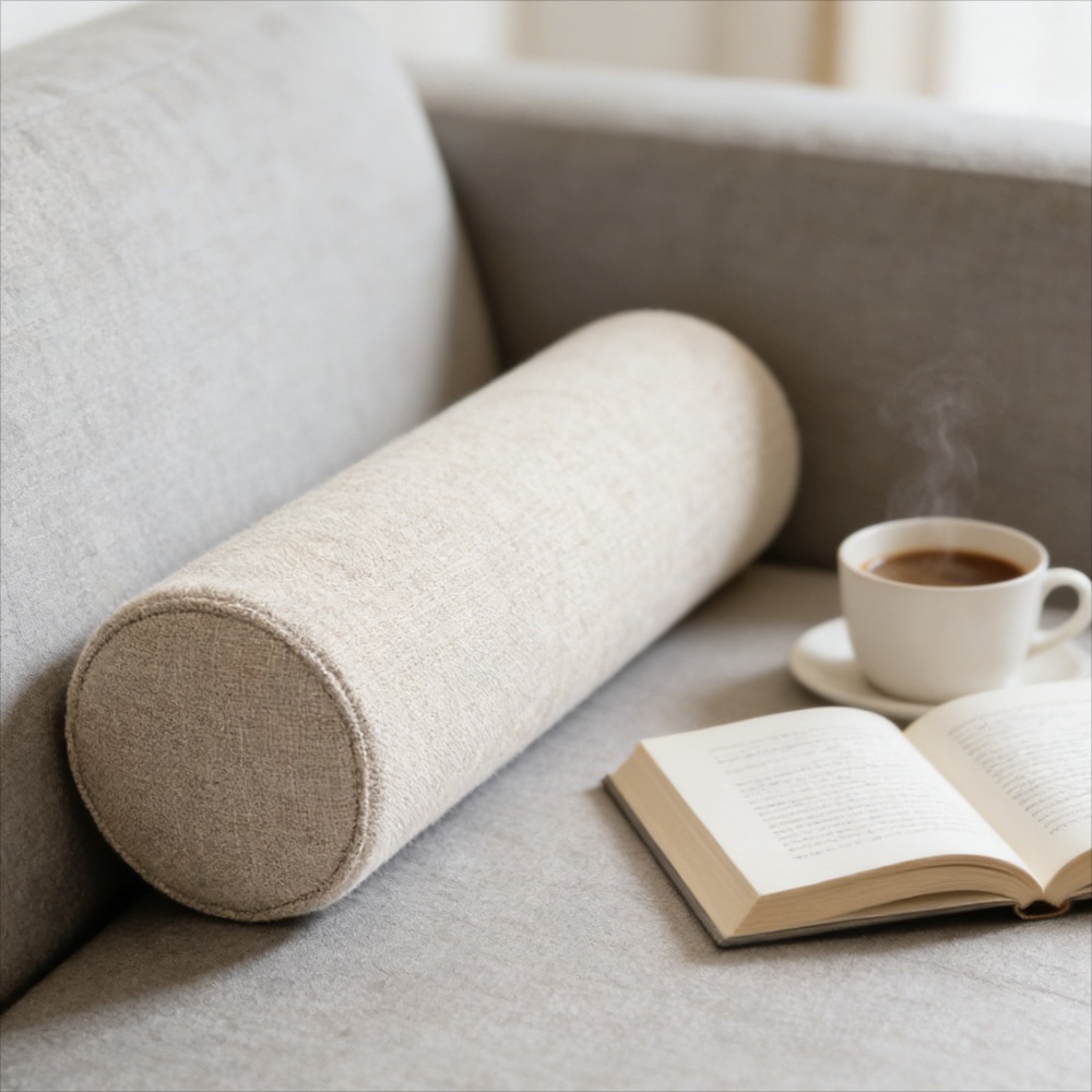 Office Footrest Cushion - Ondersteunend cilindrisch lendenkussen voor bureaustoel, bank