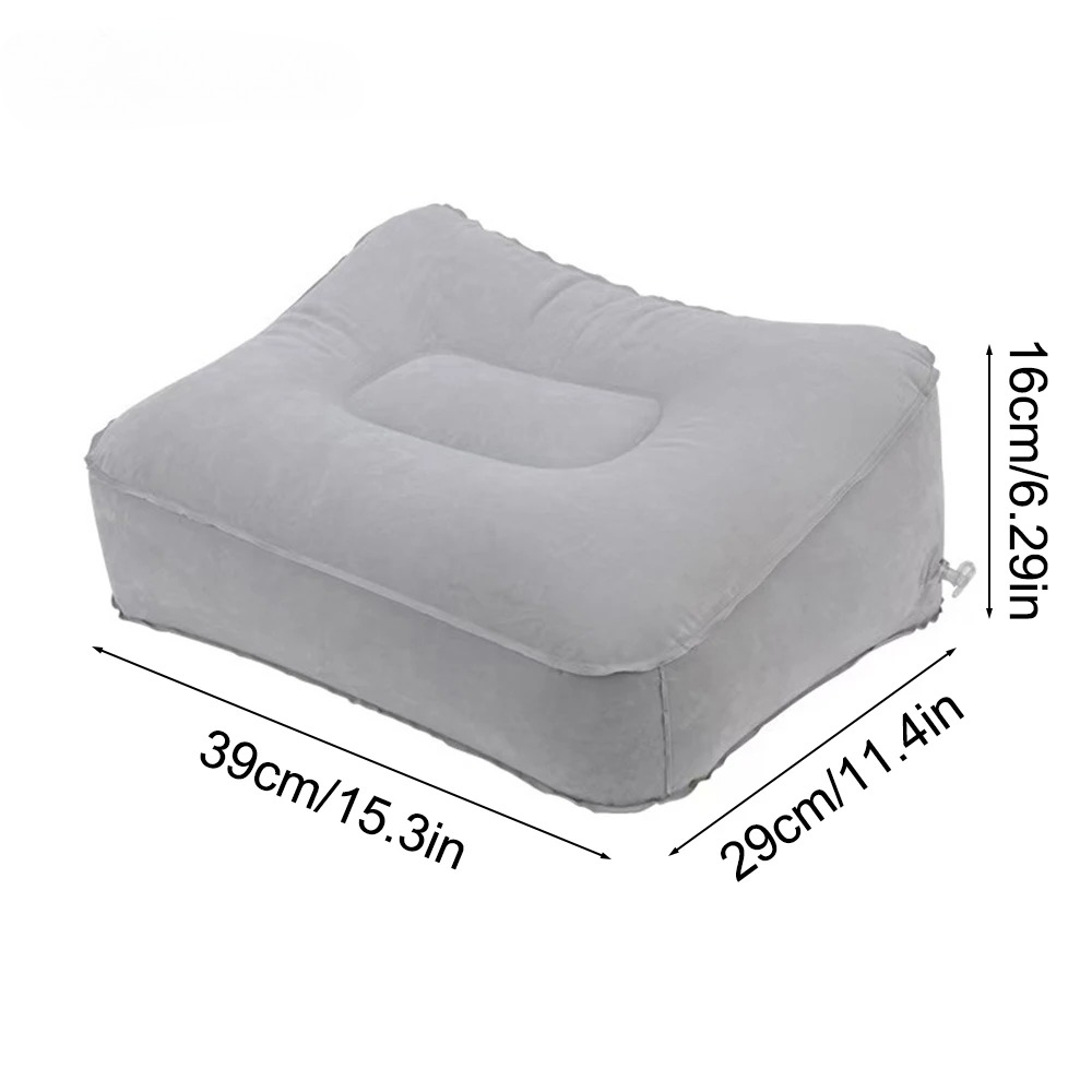 Opblaasbaar zacht voetsteunkus - Office Footrest Cushion recensie en prijs