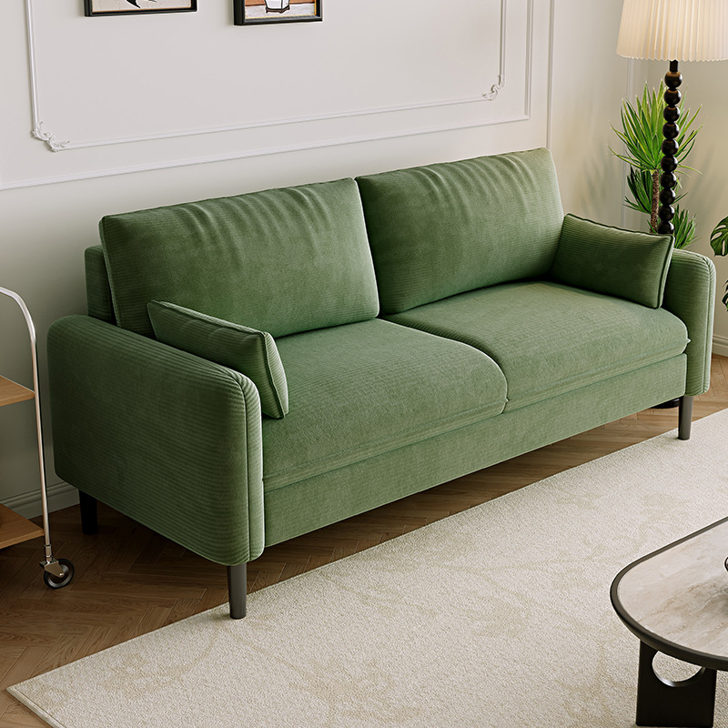 Stoffen bank woonkamer dubbele - Office Furniture Rental recensie en prijs