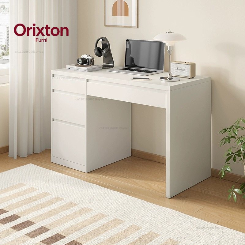 Wit staand bureau van hout, mo - Office Furniture Services recensie en prijs