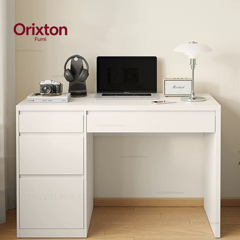Wit staand bureau van hout, mo - Office Furniture Services recensie en prijs