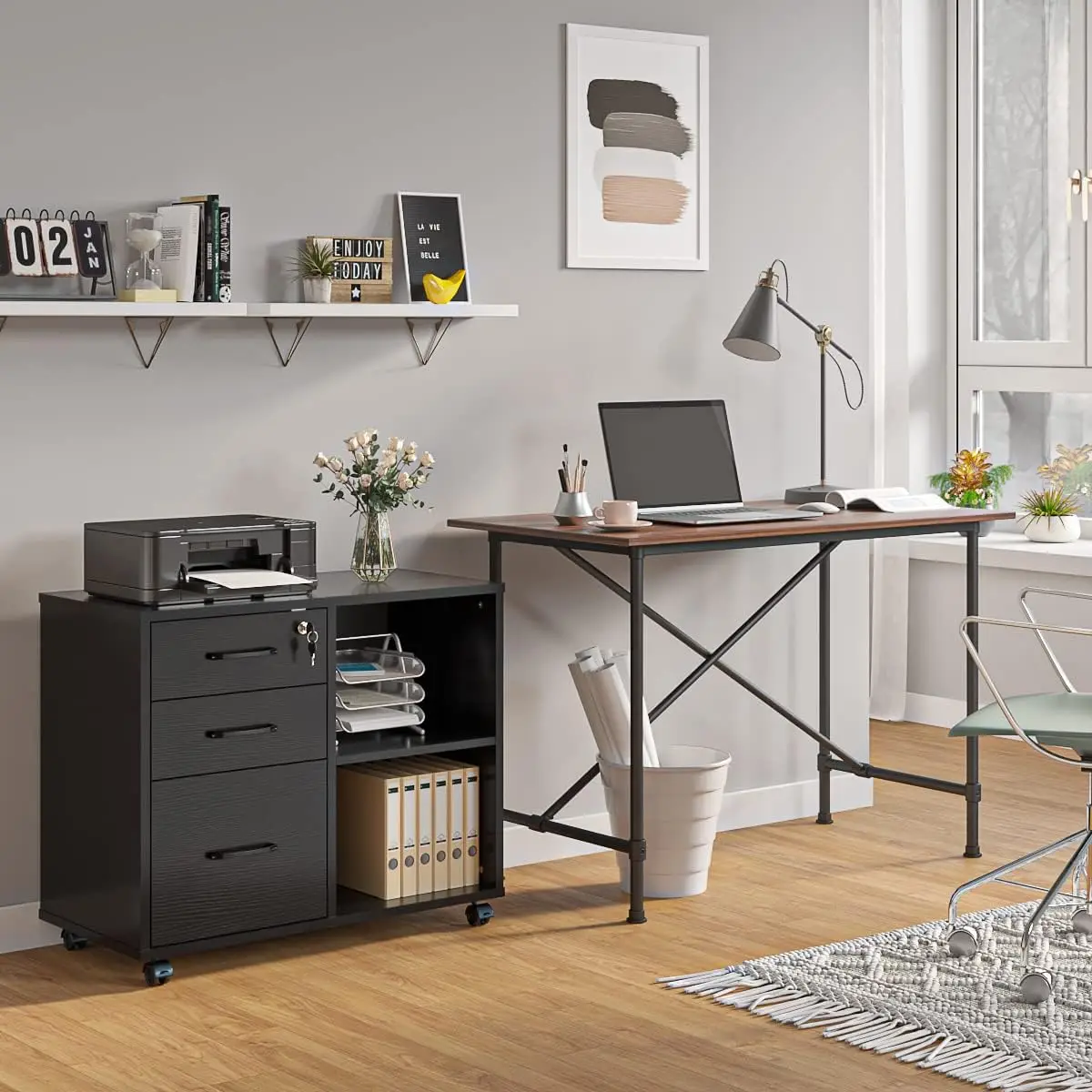 3-ladenkast voor kantoor, mobi - File Cabinet Lateral recensie en prijs