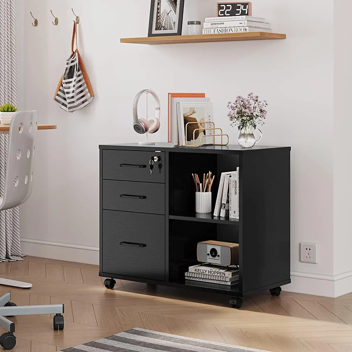 3-ladenkast voor kantoor, mobi - File Cabinet Lateral recensie en prijs